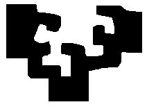 The 'Tree of Science' logo of The University by Basque sculptor Eduardo Chillida, with the motto 'eman ta zabal zazu' (give [fruit=knowledge] and spread [it; i.e. let it be known])